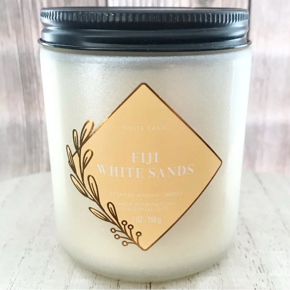 🆕30+ Hrs Fiji White Sands Single Wick Candle - Picture 2 of 4